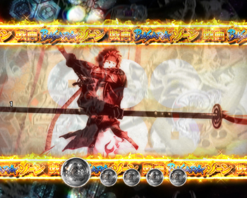 【セル】ニューギン　P戦国BASARA お取り寄せ商品】ニューギン P戦国BASARA 枠色不問 中古パチンコ