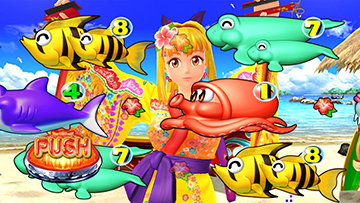 BLACK Pスーパー海物語IN沖縄5YTC Pスーパー海物語in沖縄5 夜桜超旋風 パチンコ 新台 スペック