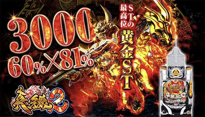 牙狼（ガロ）GARO バンダイプレミアム　くるくる　腕時計　回転　ゴールド