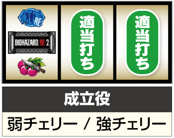 パチスロ バイオハザード RE:2_打ち方②