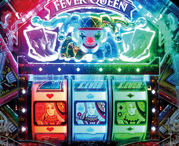 BARの飾りなど Fever Queen スロットマシン オートプレイ フィーバー