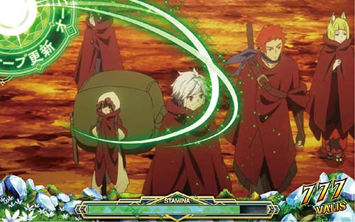 ダンジョンに出会いを求めるのは間違っているだろうか2 スロット