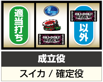 沖ドキ!BLACK スロット 新台 天井 スペック 設定判別 解析 PV 沖ドキ!BLACK スロット 新台 天井 スペック 設定判別 解析 PV