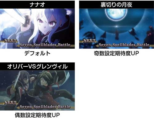スマスロ 七つの魔剣が支配する スロット 新台 天井 設定判別