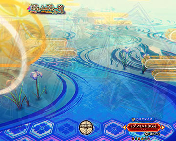 百人一首ステージ