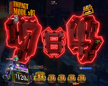 図柄停止時発光先読み