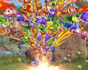 スプラッシュ群演出