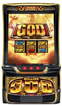 スマスロ ミリオンゴッド -神々の軌跡- 筐体画像