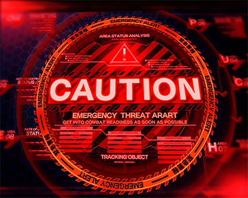 災害レベル警報予告