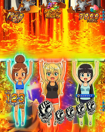 ミニキャラ画面替え