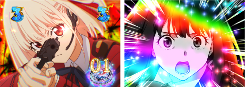 残されたボタンフリーズ演出