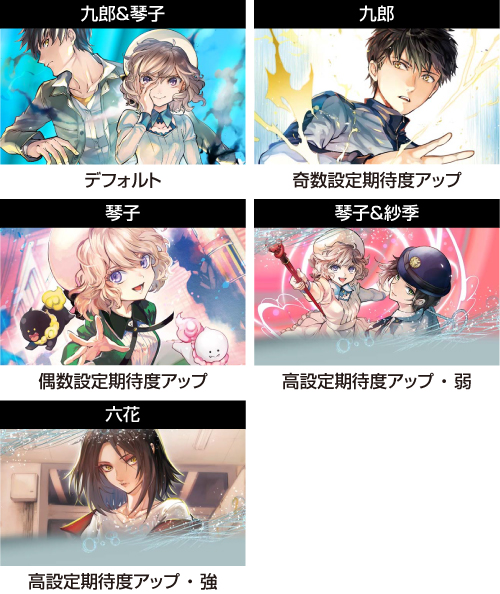 虚構推理BONUS終了画面