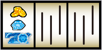 左リール下段に青7(銀フチ)停止