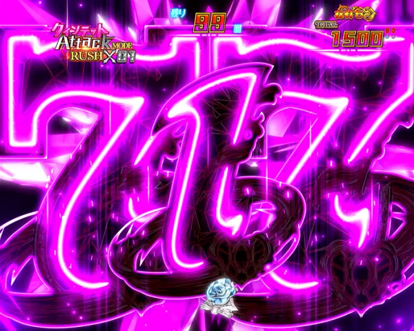 図柄アクション予告