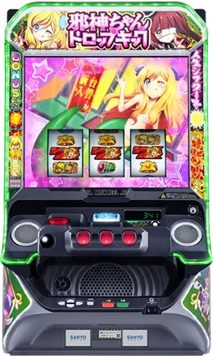 スマスロ 邪神ちゃんドロップキック 筐体画像