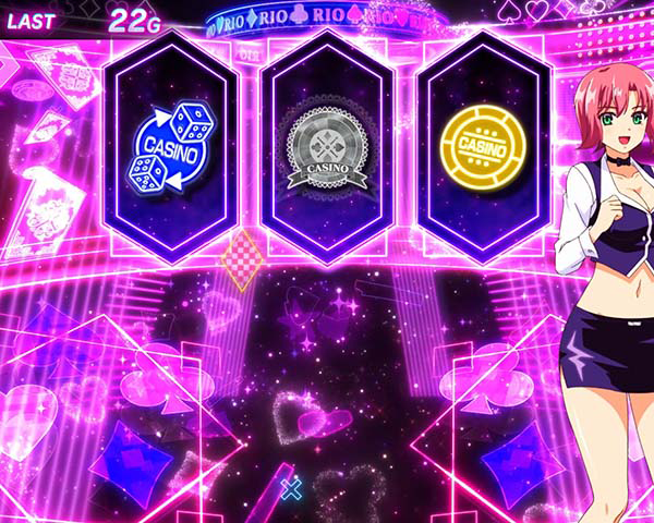 リオボーナス 図柄変動演出