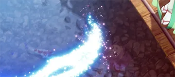 青い光