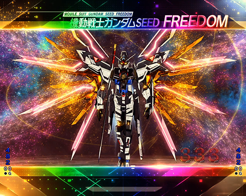 マイティーストライクフリーダムガンダム全回転