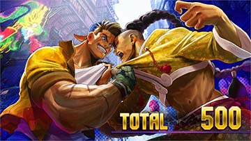 スマスロ ストリートファイター6 ボーナス終了画面 ルーク＆ジェイミー