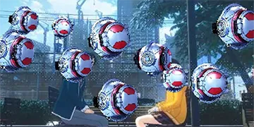 ドローン通過演出