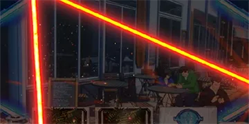 リールビーム演出