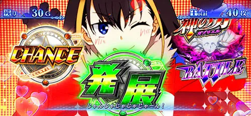レッサールーレット演出